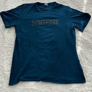 deep teal Gymshark lifting tee